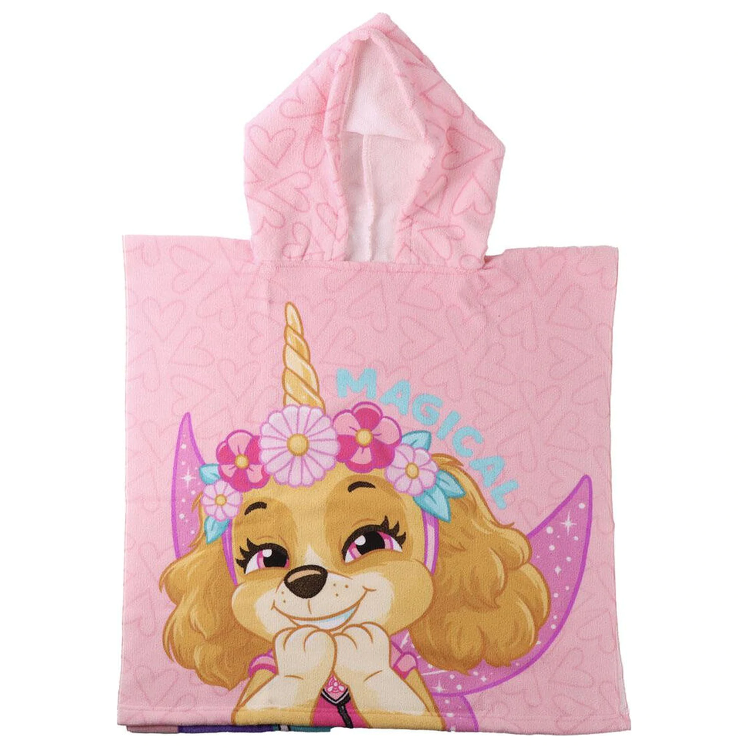 Paw Patrol prosop de plaja tip poncho din microfibra poza produsului