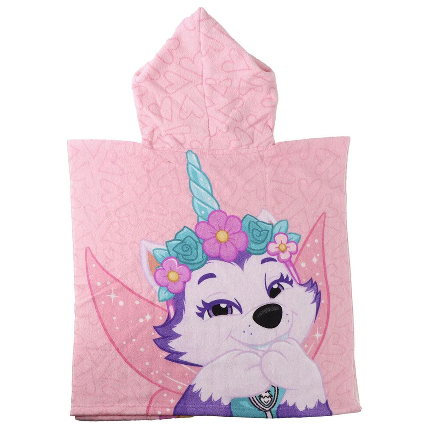 Paw Patrol prosop de plaja tip poncho din microfibra poza produsului