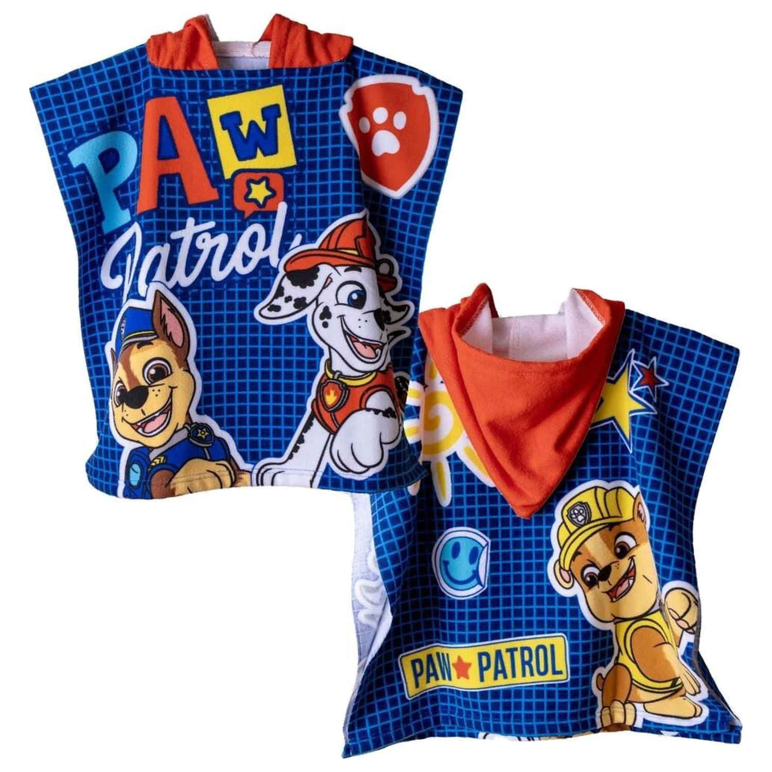 Paw Patrol prosop poncho din microfibra poza produsului