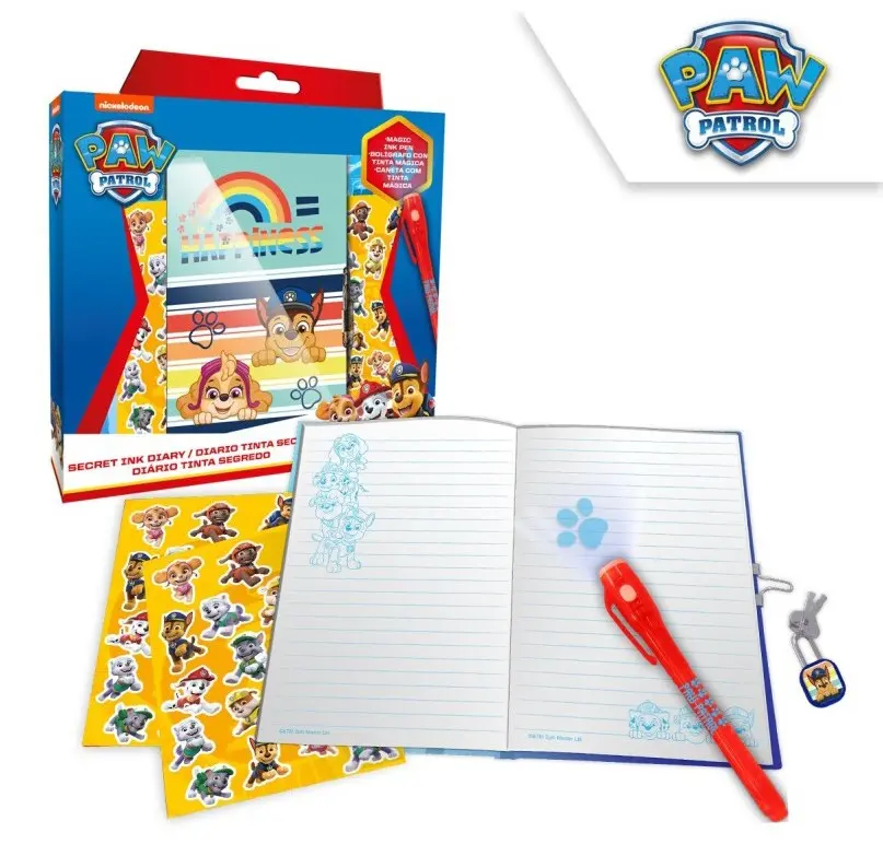 Paw Patrol Diary + pix magic poza produsului
