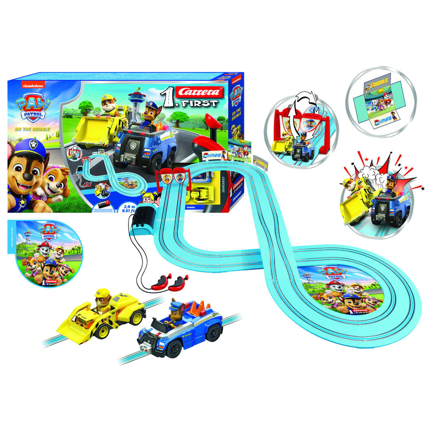 Paw Patrol On the Double Racing circuit poza produsului