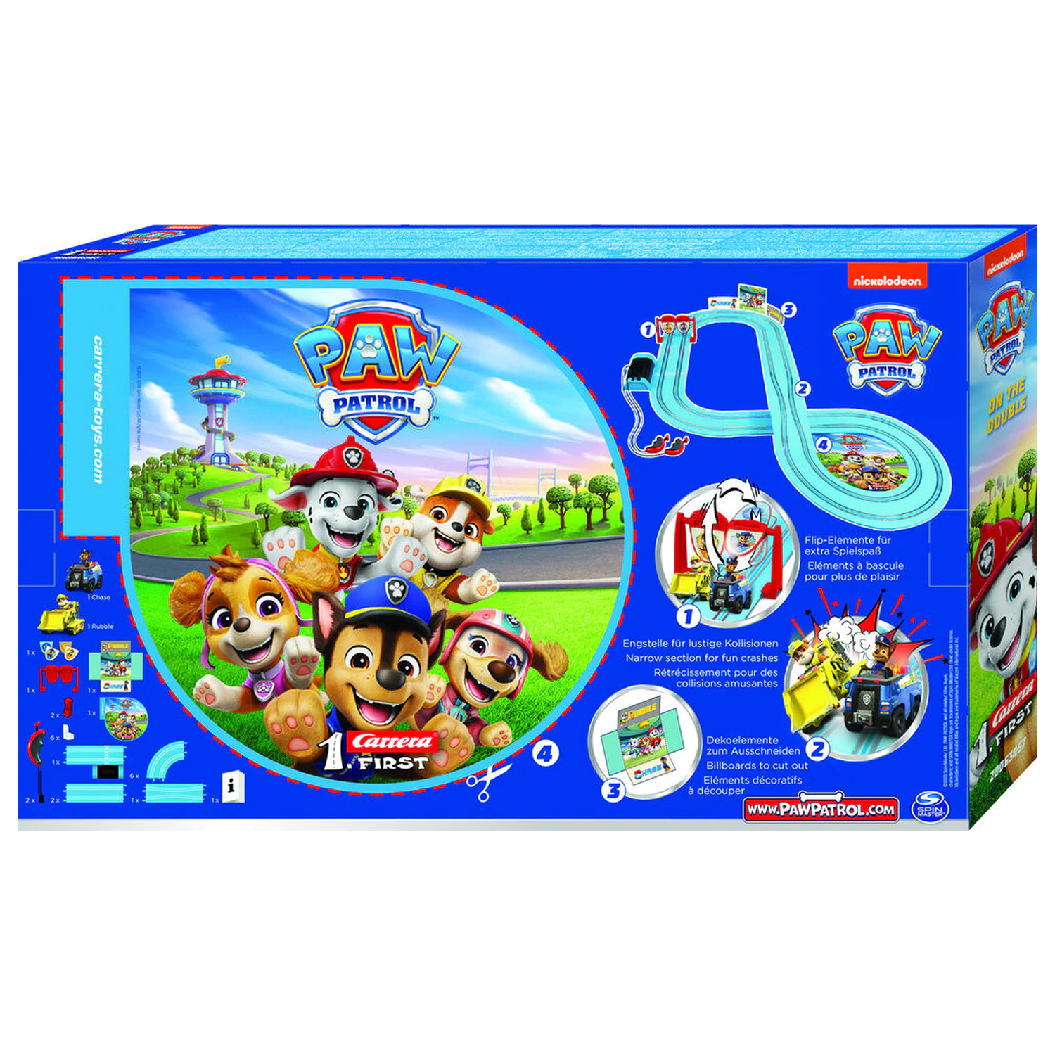 Paw Patrol On the Double Racing circuit poza produsului