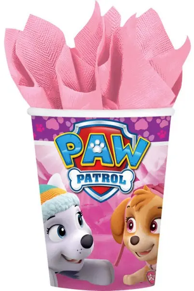 Paw Patrol Pahare de hartie 8-pack 250 ml poza produsului