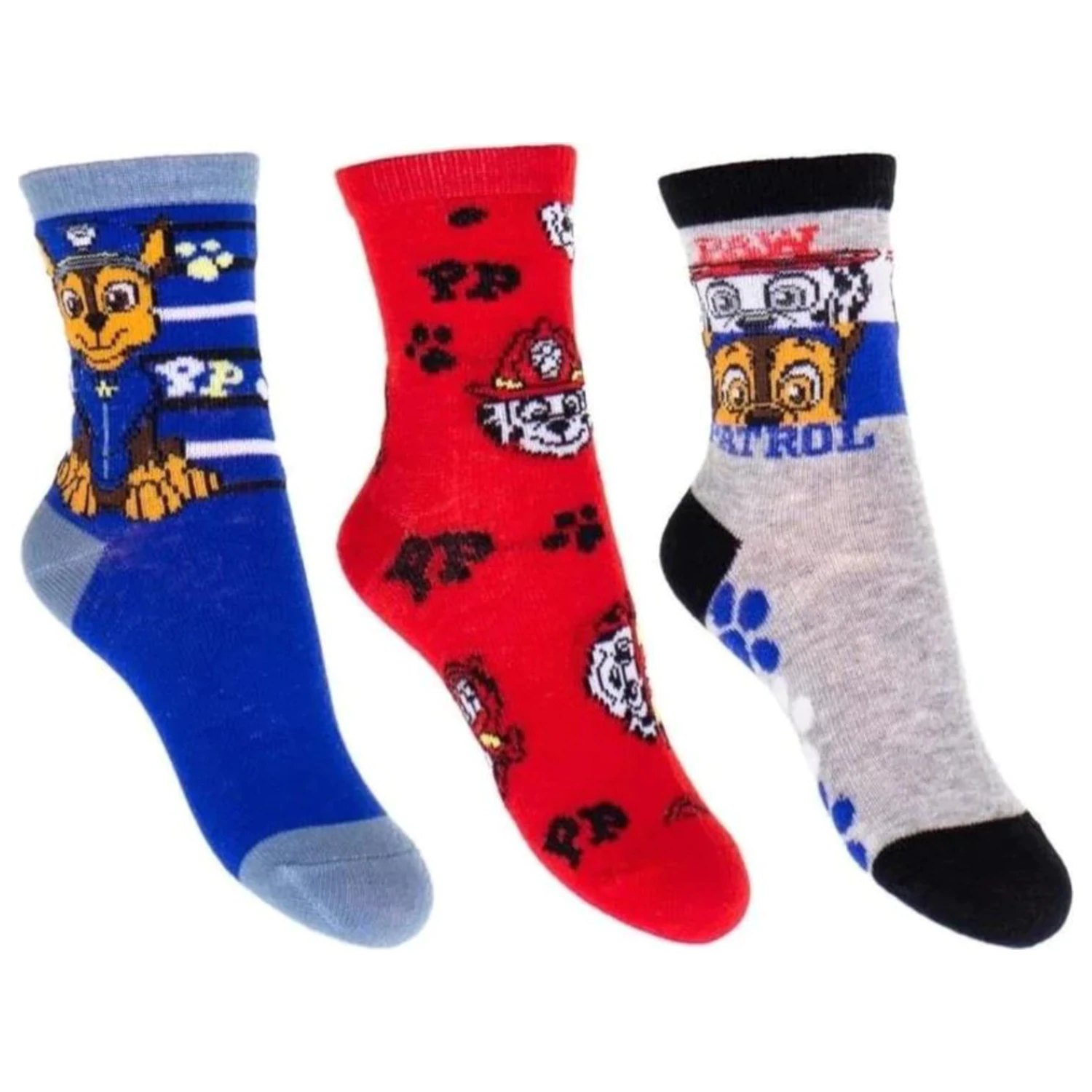 Paw Patrol Paws Crew Red șosete pentru copii 23/26 poza produsului