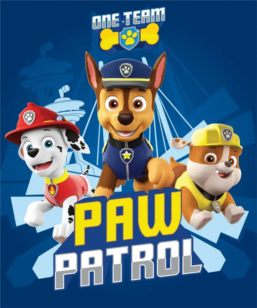 Patura fleece PAW Patrol 100*140cm poza produsului