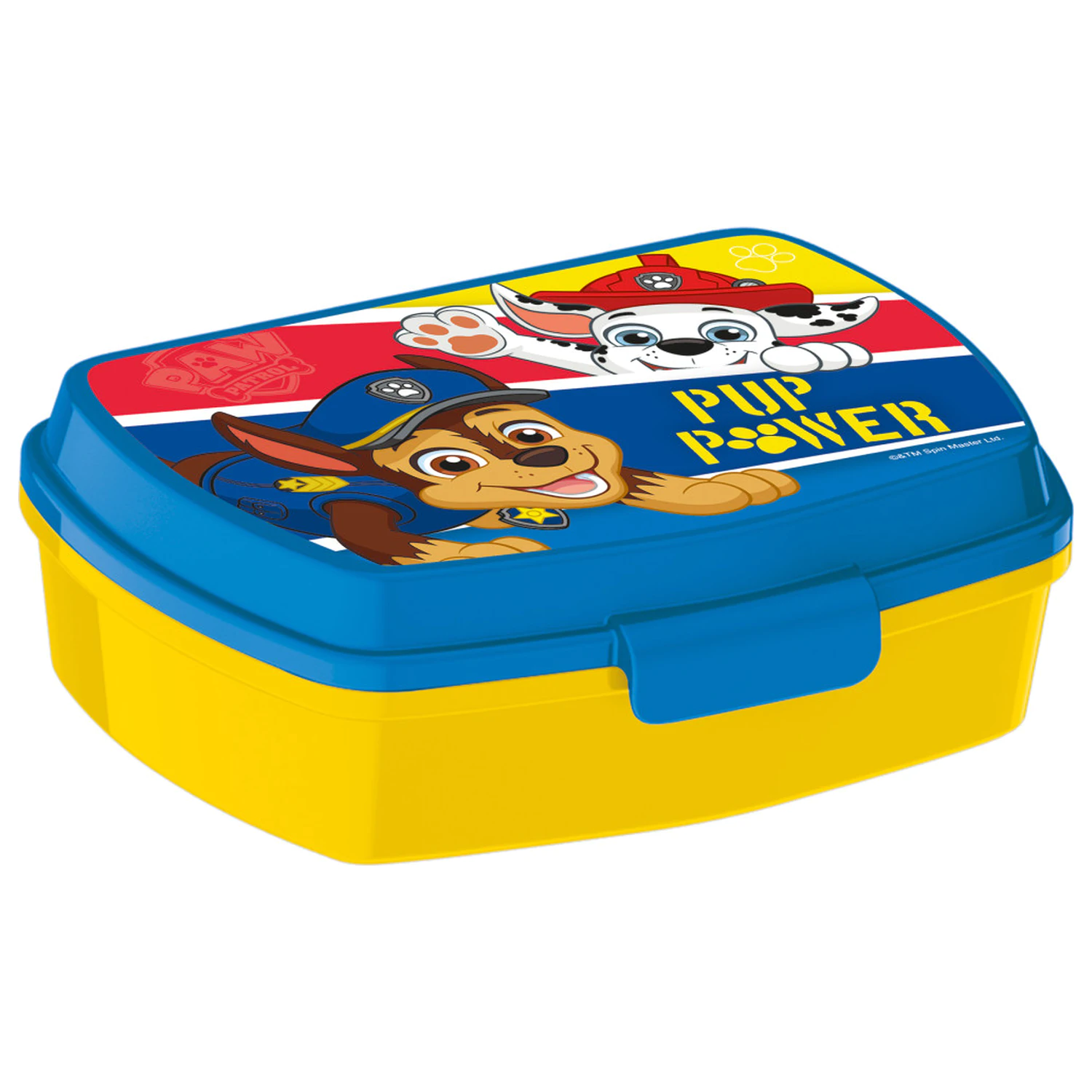 Paw Patrol Pup Power cutie de plastic amuzantă pentru sandvisuri poza produsului