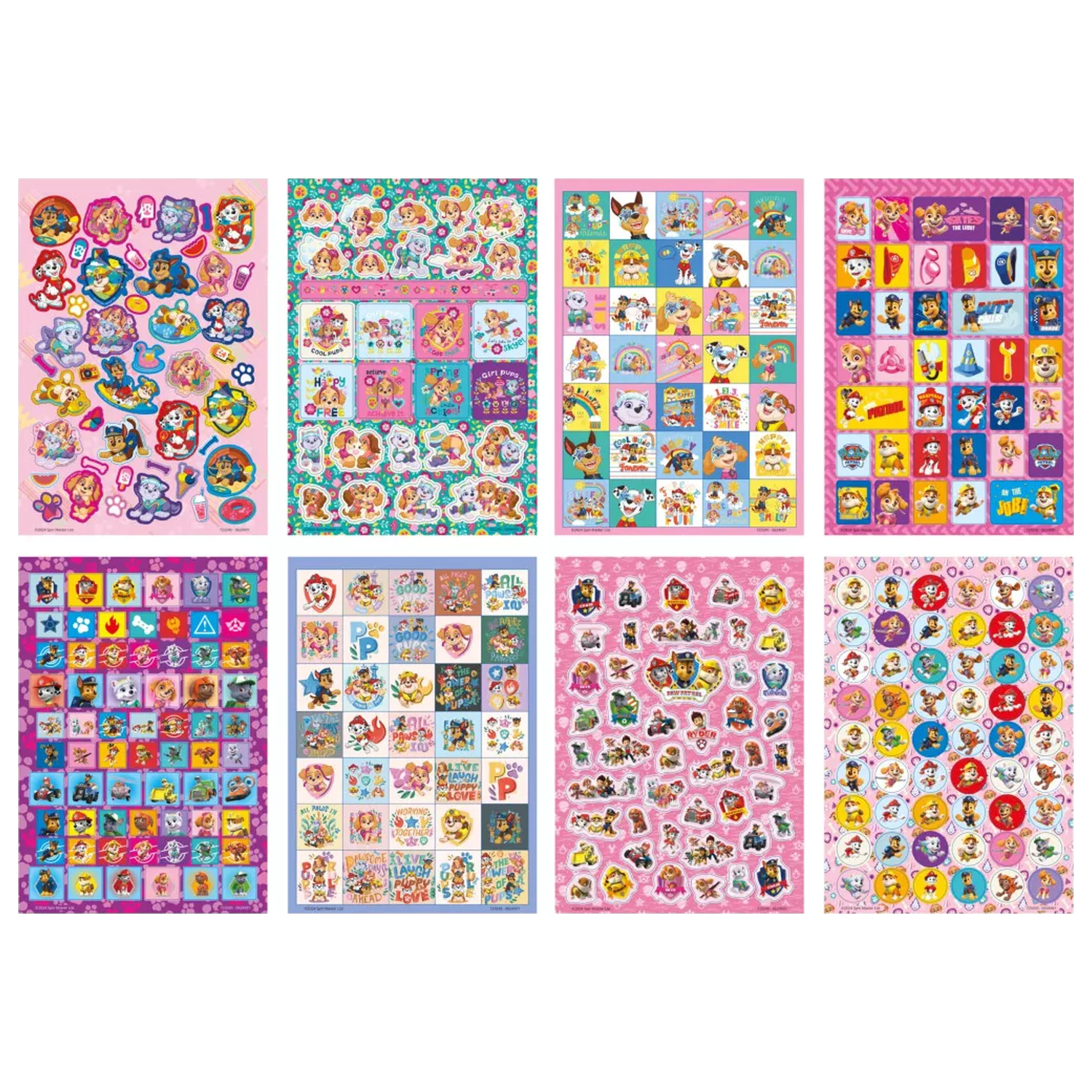 PAW Patrol Puppy Love Carte de stickere cu sclipici poza produsului