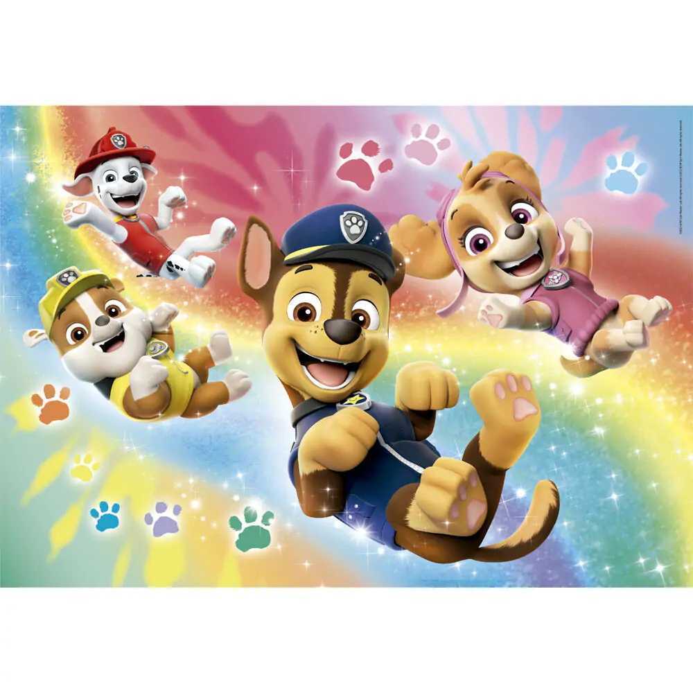 Puzzle Paw Patrol 104 piese poza produsului