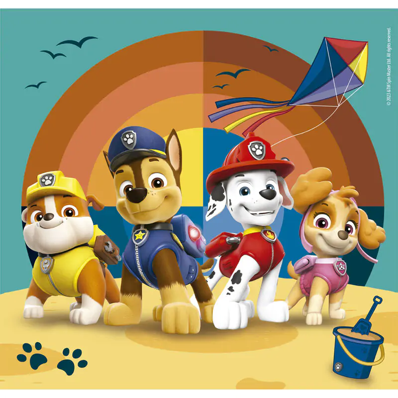 Paw Patrol puzzle 3 x 48 piese poza produsului