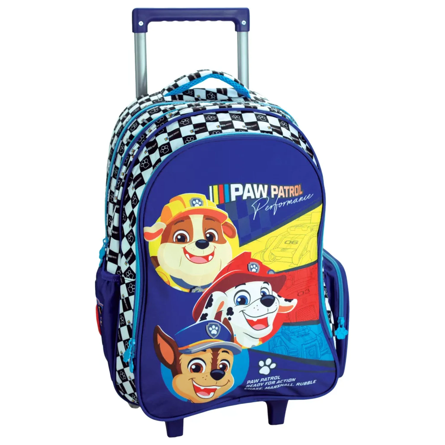 PAW Patrol Racing Rolling ghiozdan, ghiozdan 46 cm poza produsului
