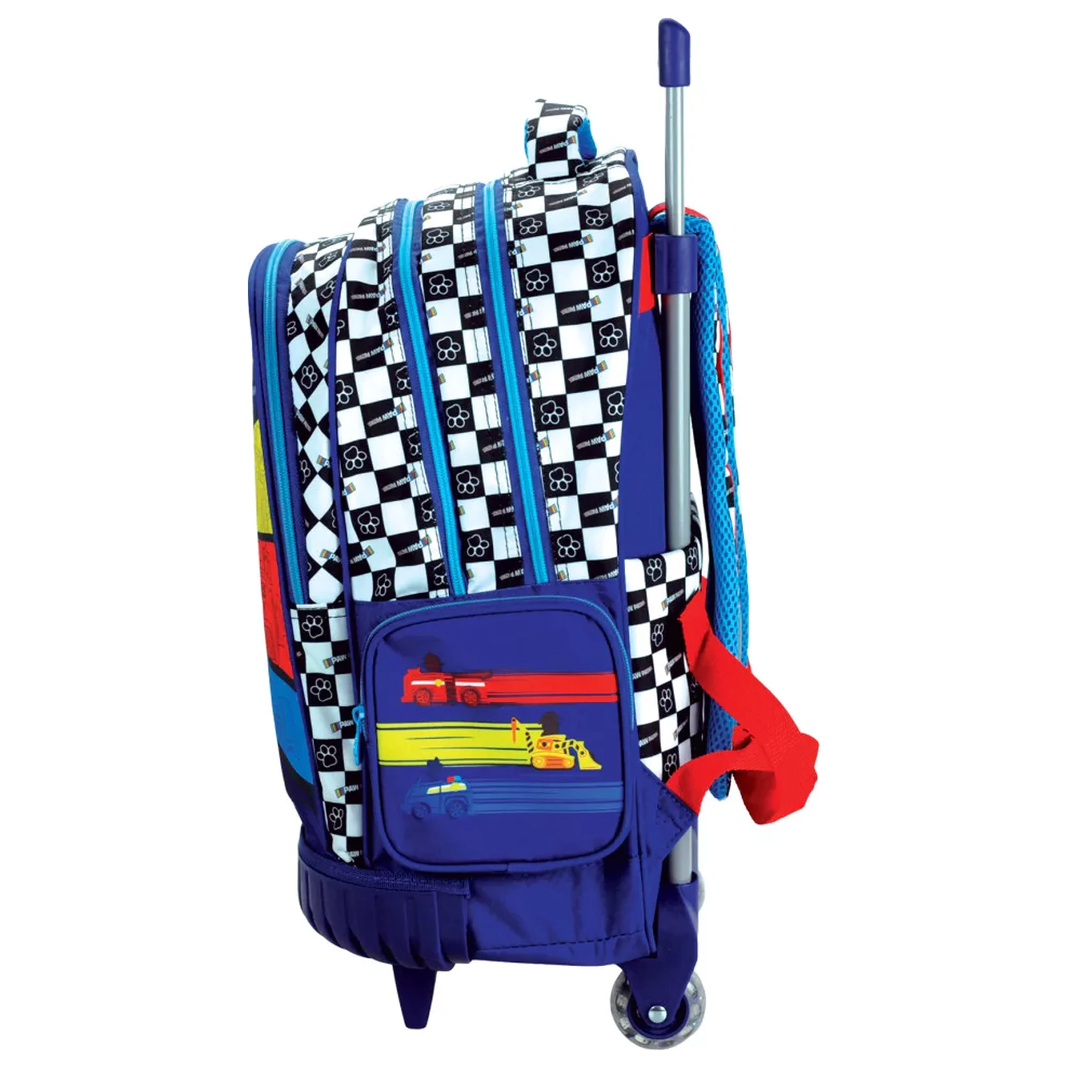 PAW Patrol Racing Premium ghiozdan cu roti, 42 cm poza produsului