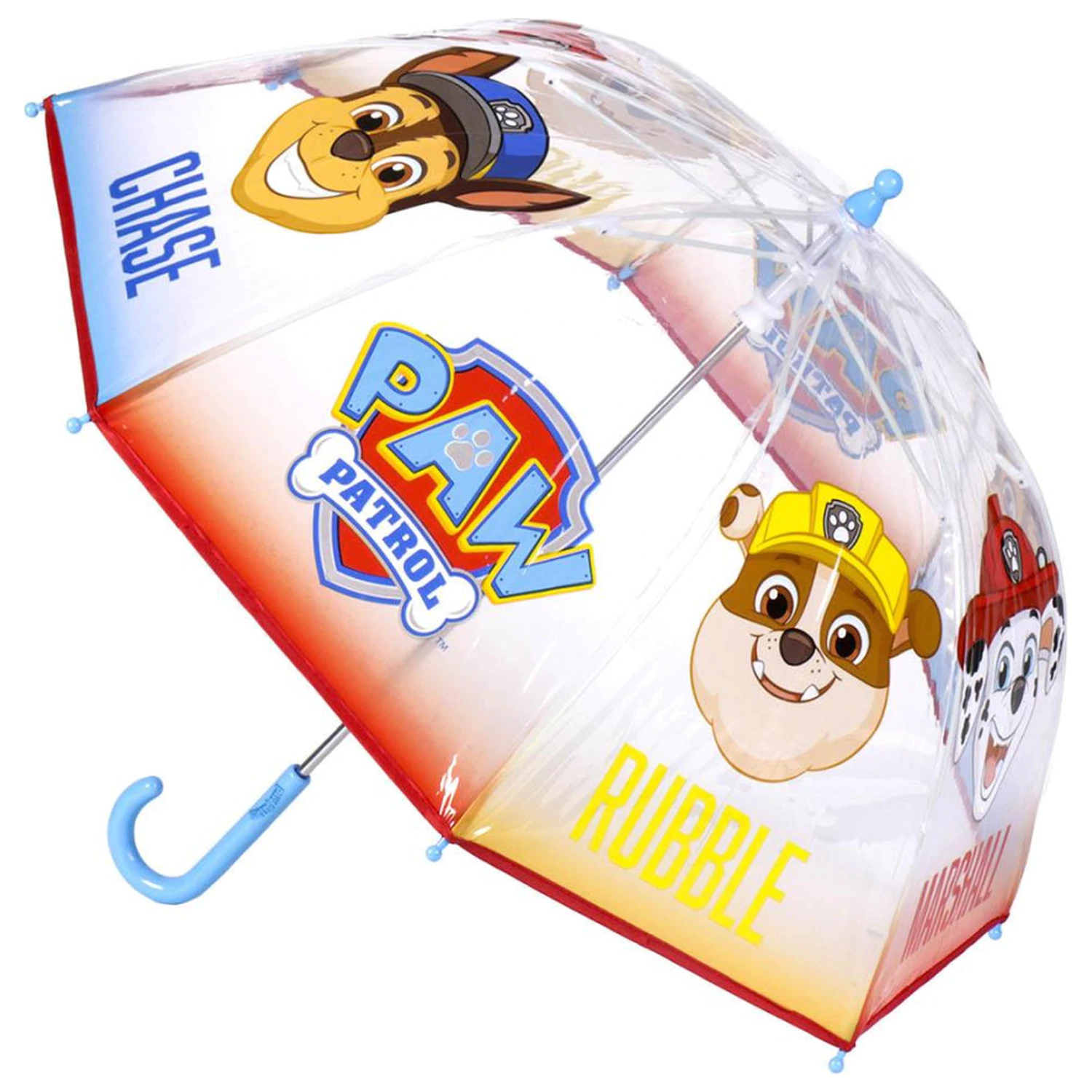 Paw Patrol Rain Guard umbrela transparenta pentru copii Ø71 cm poza produsului