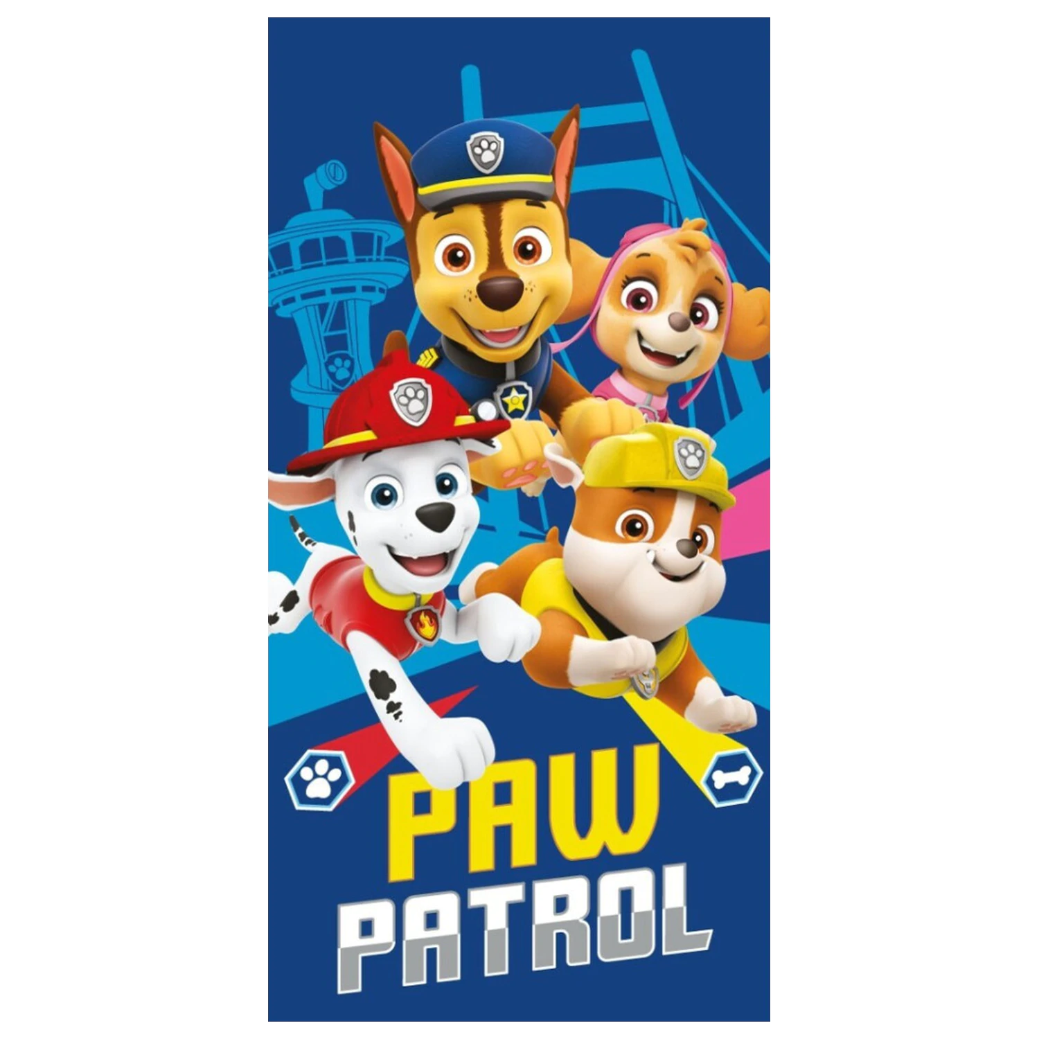 Paw Patrol Rescue Crew Prosop 70x140cm poza produsului