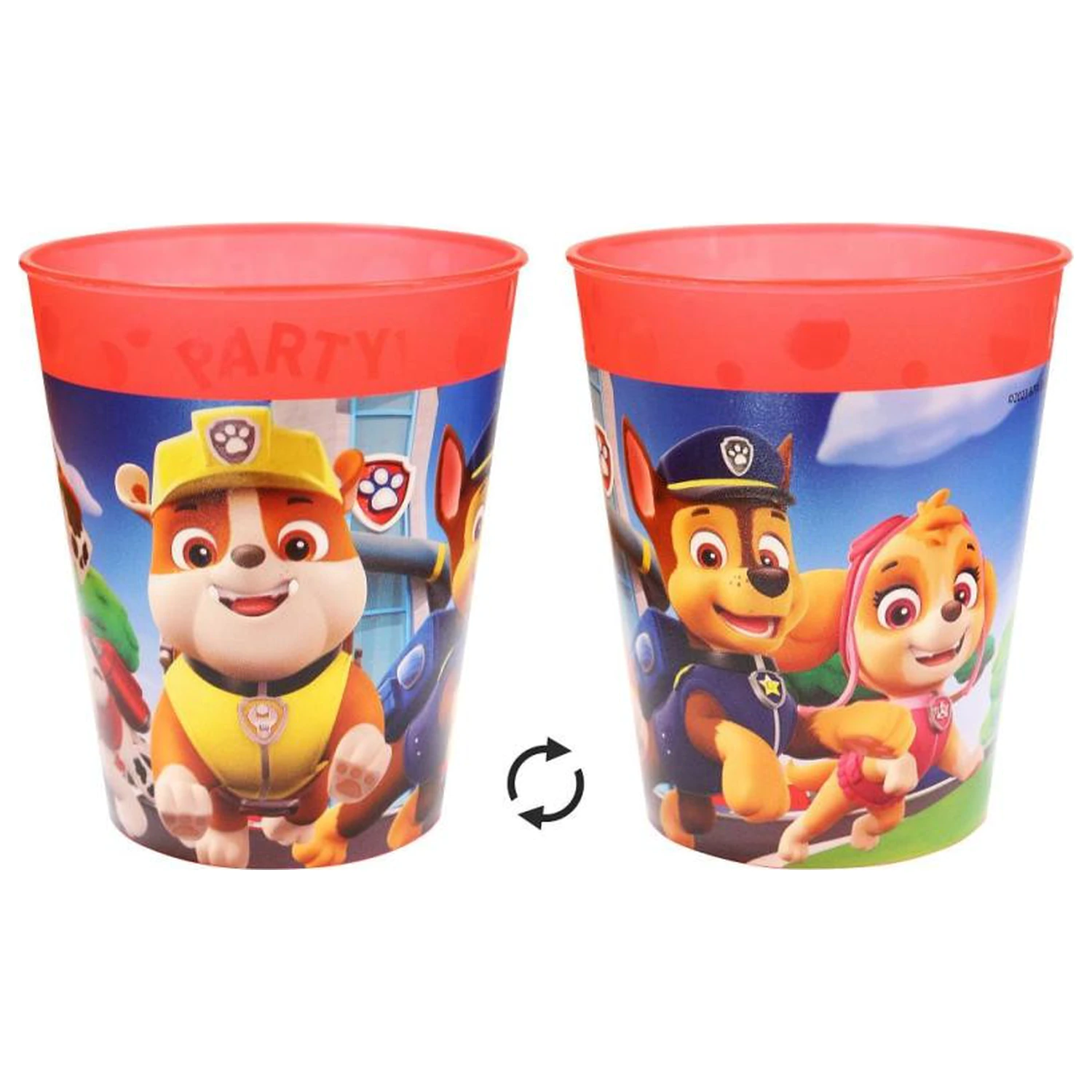 PAW Patrol Rescue Heroes micro premium cana de plastic 250 ml poza produsului