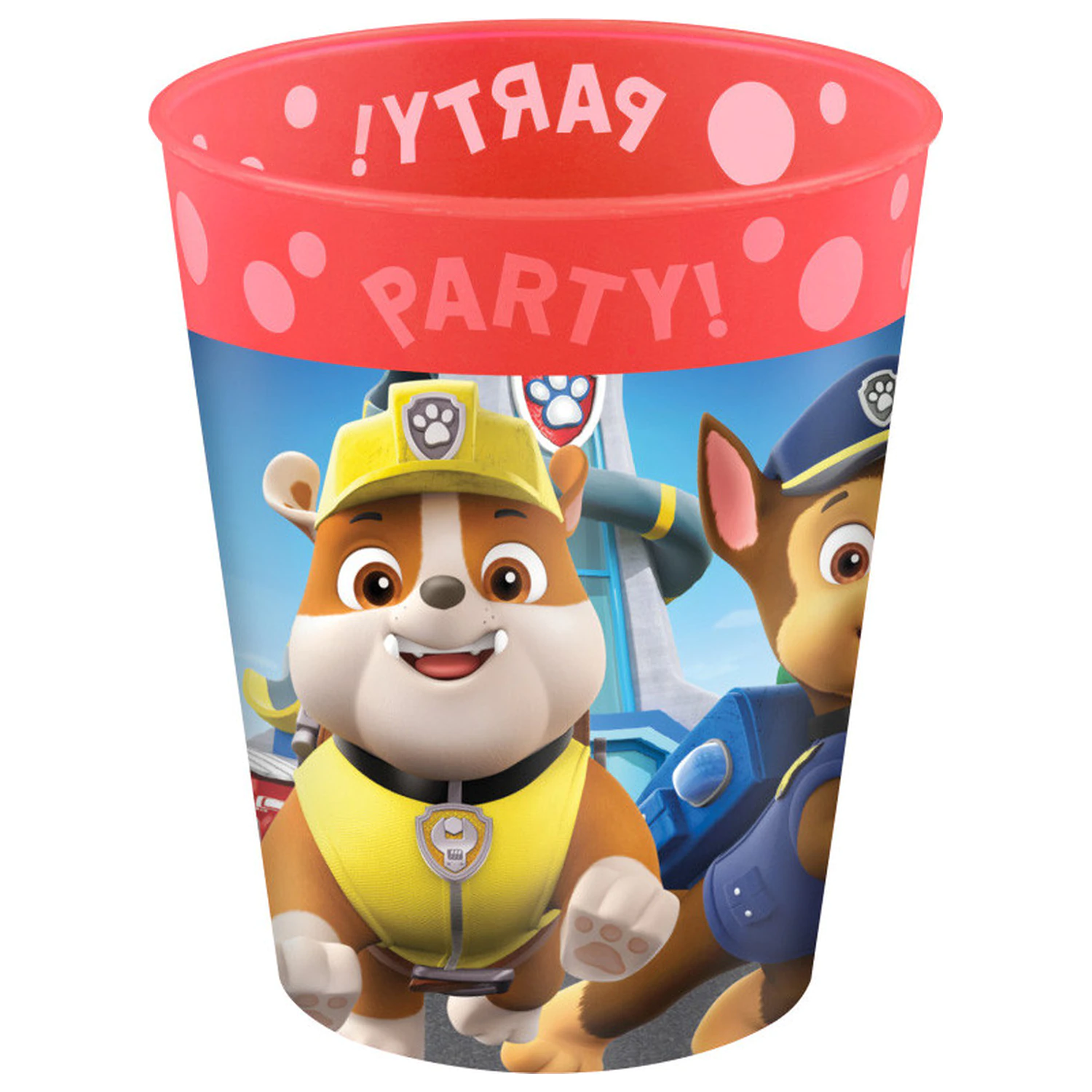 Paw Patrol Rescue Heroes set pahare micro premium plastic 4 bucati 250 ml poza produsului