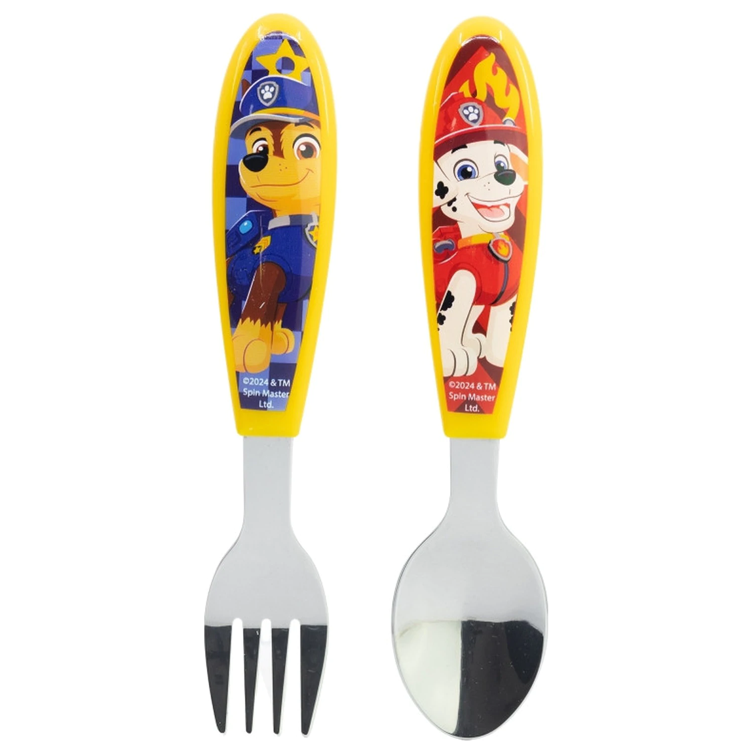 PAW Patrol Rescue Pups Metal Ergo Set Tacâmuri – 2 piese poza produsului