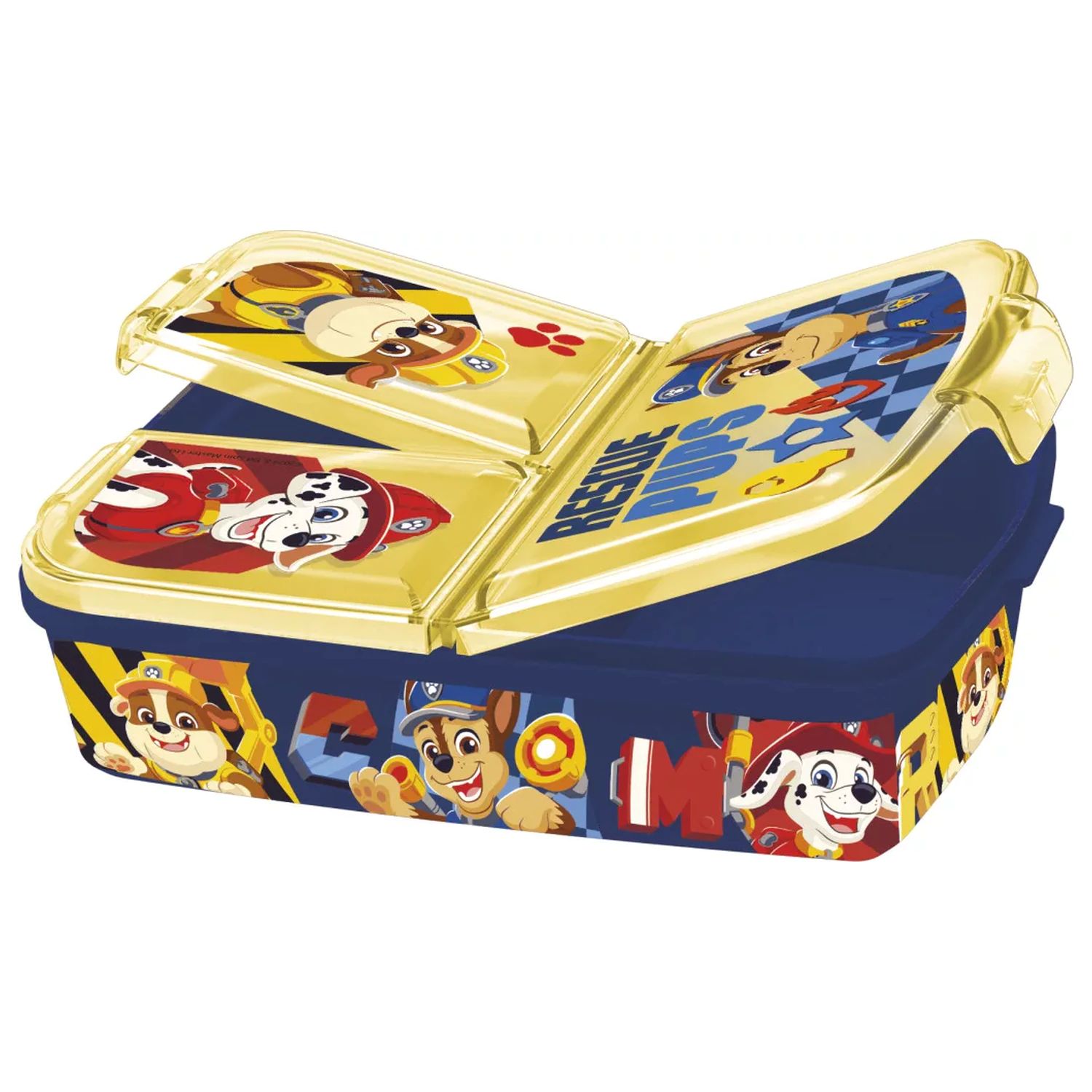 PAW Patrol Rescue Pups Cutie de pranz cu multiple compartimente, Cutie Sandwich poza produsului