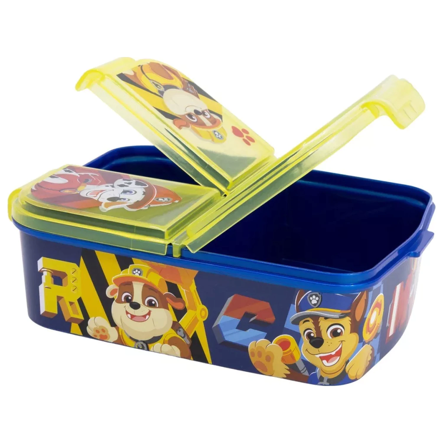 PAW Patrol Rescue Pups Cutie de pranz cu multiple compartimente, Cutie Sandwich poza produsului