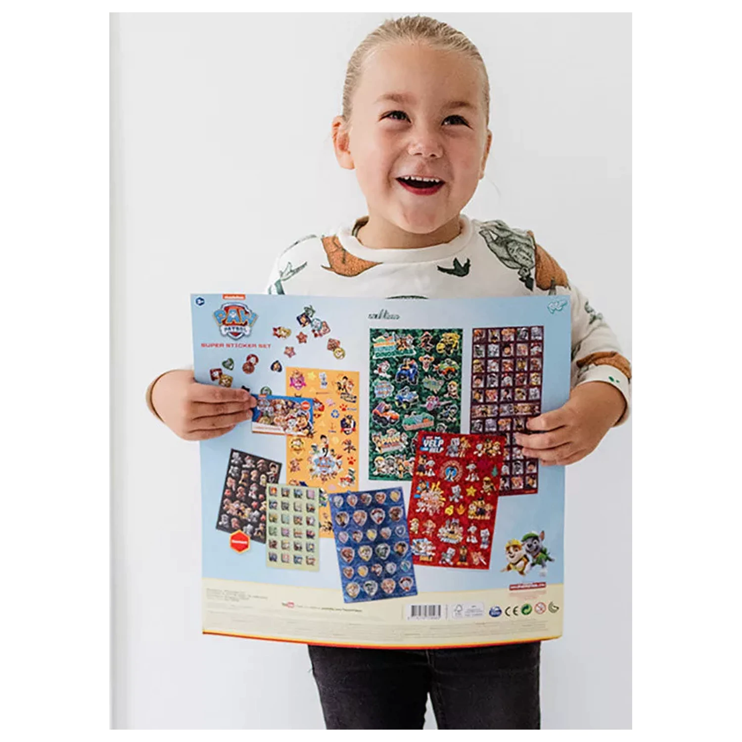 Paw Patrol Rescue Repeat Super Set de Stickere cu Jucarie poza produsului