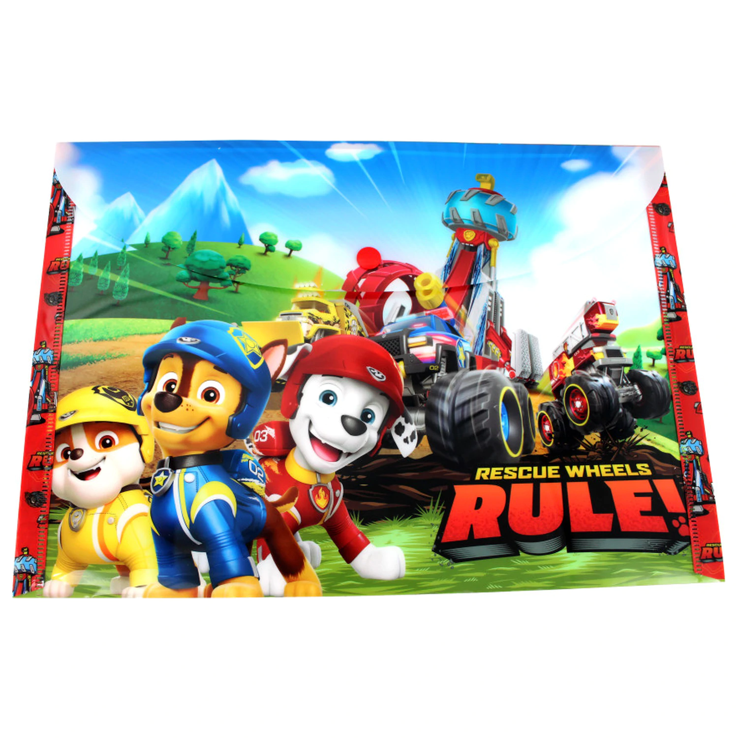 PAW Patrol Rescue Wheels Suport documente A4 tip geanta poza produsului