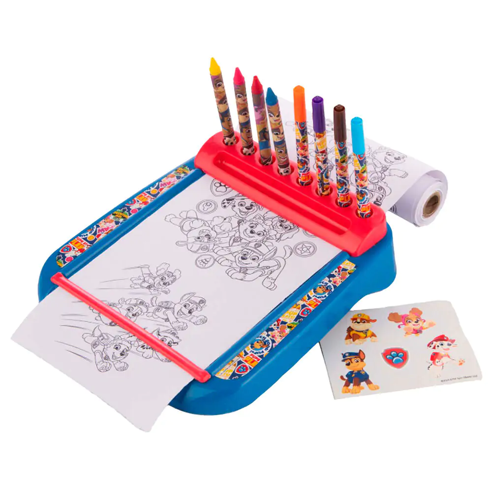 Paw Patrol roll & go stație de colorat poza produsului