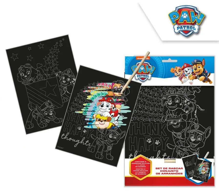 Paw Patrol Set de artă răzuibilă poza produsului