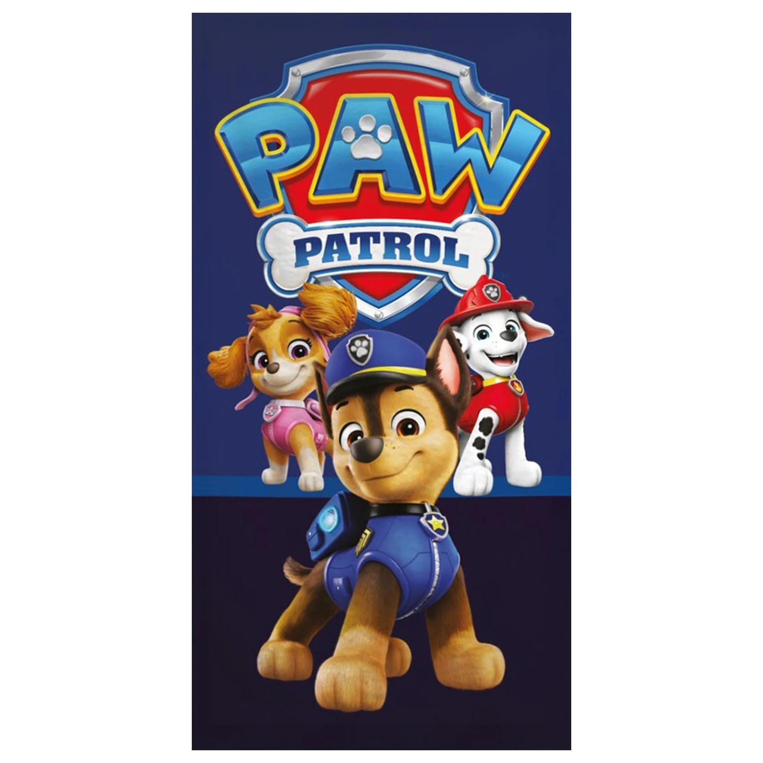 Prosop cu semnul Paw Patrol 70x140cm poza produsului