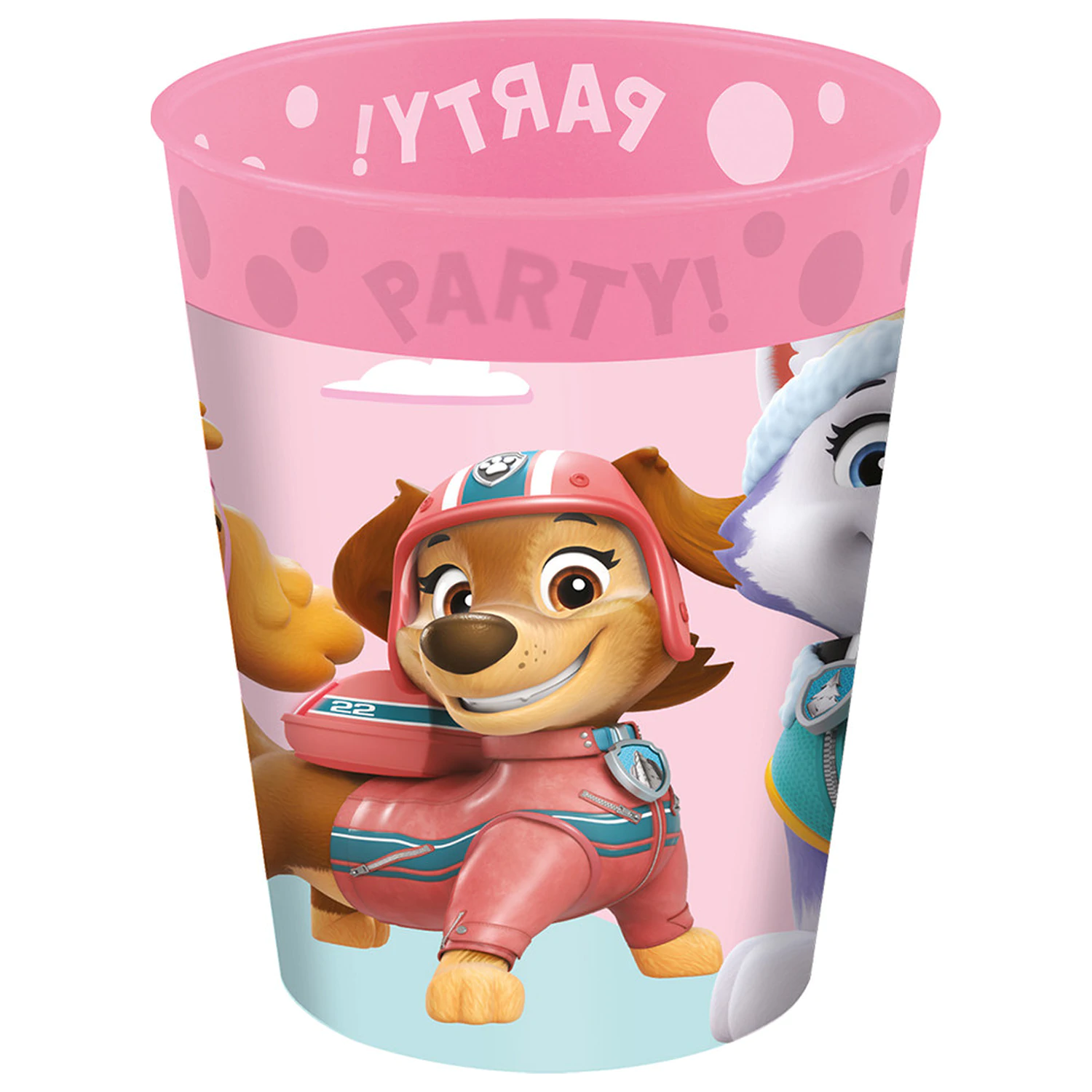 Paw Patrol Skye si Everest cana micro premium din plastic 250 ml poza produsului