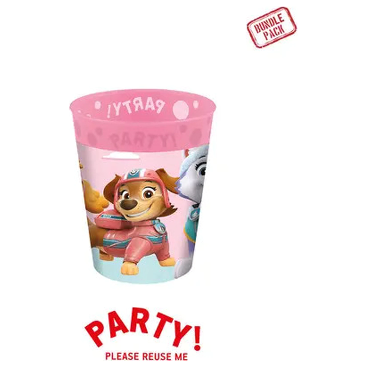 PAW Patrol Skye and Everest micro premium plastic cup set 4 bucati 250 ml poza produsului