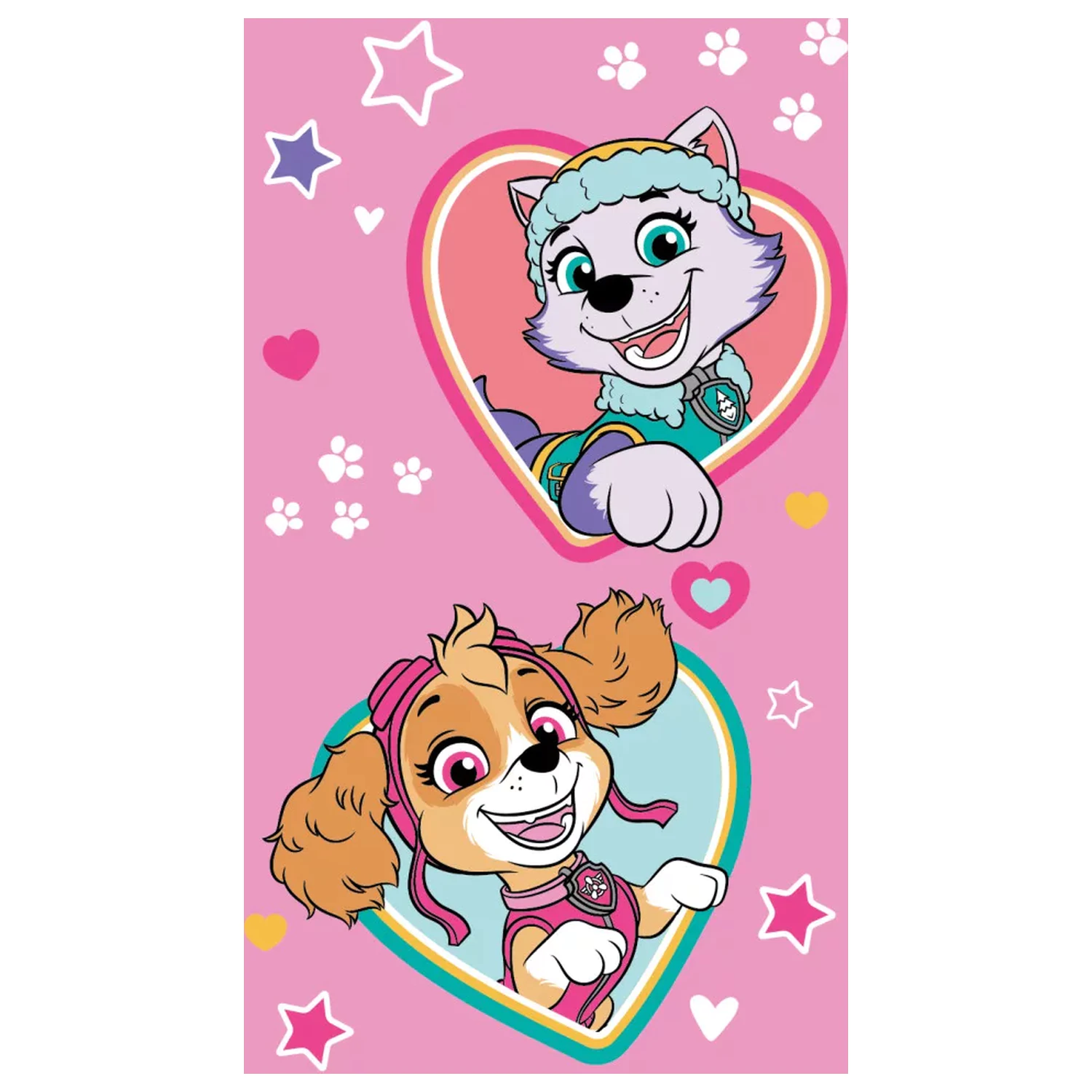 Paw Patrol Sweet Paws prosop de mana, prosop de fata, prosop 30x50cm poza produsului