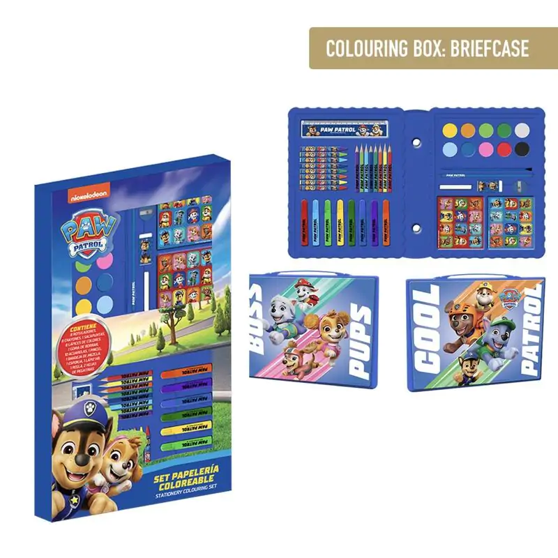 Set de papetărie de colorat Paw Patrol poza produsului