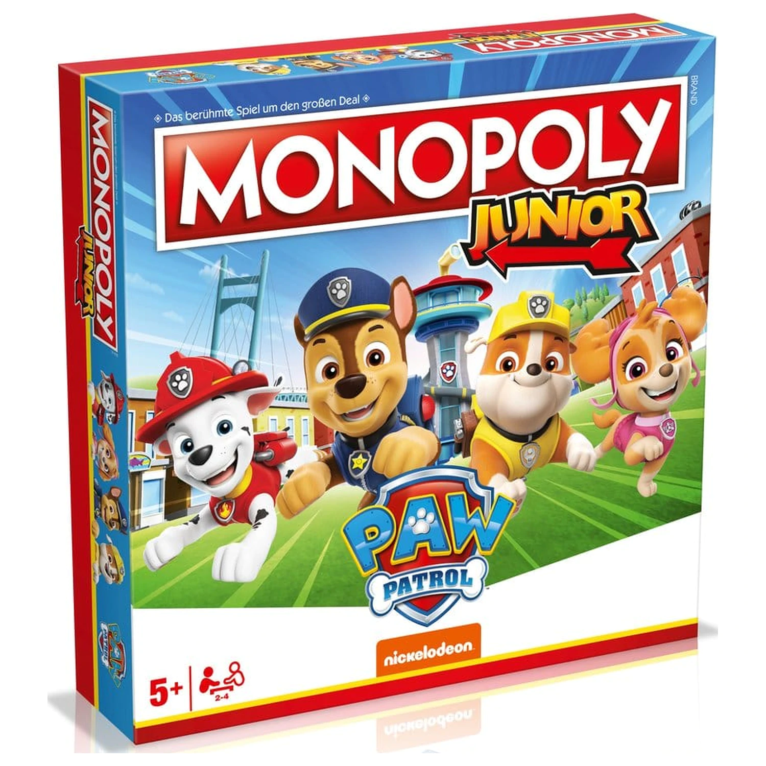 Joc de societate PAW Patrol Monopoly Junior *versiunea germană* poza produsului
