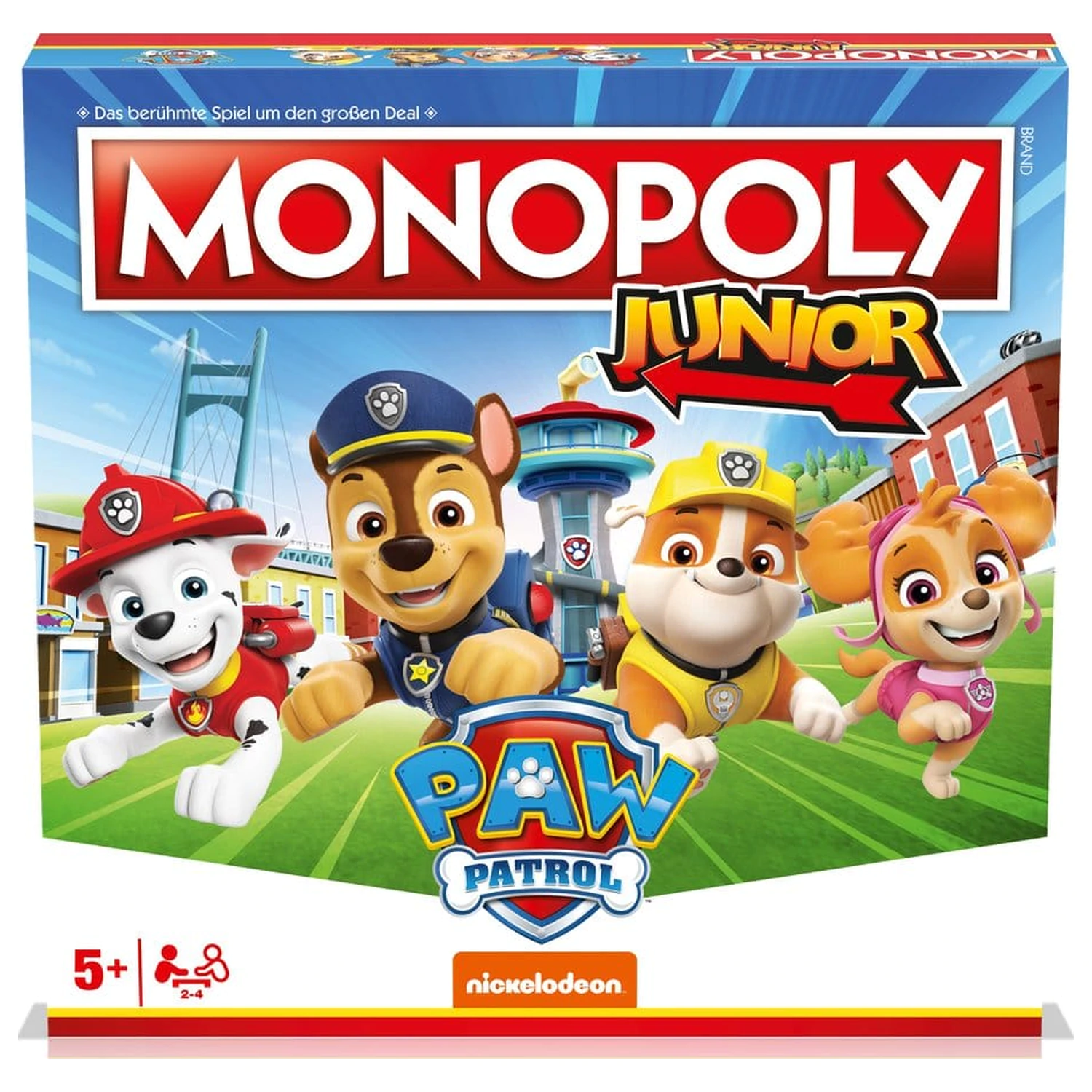 Joc de societate PAW Patrol Monopoly Junior *versiunea germană* poza produsului
