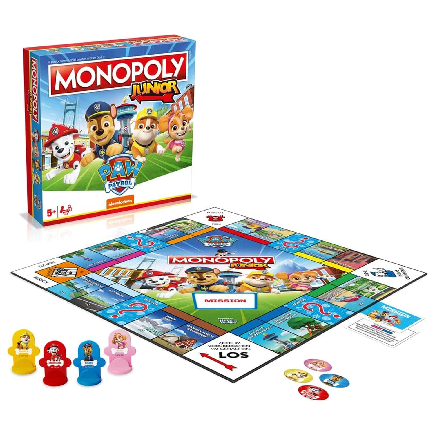 Joc de societate PAW Patrol Monopoly Junior *versiunea germană* poza produsului