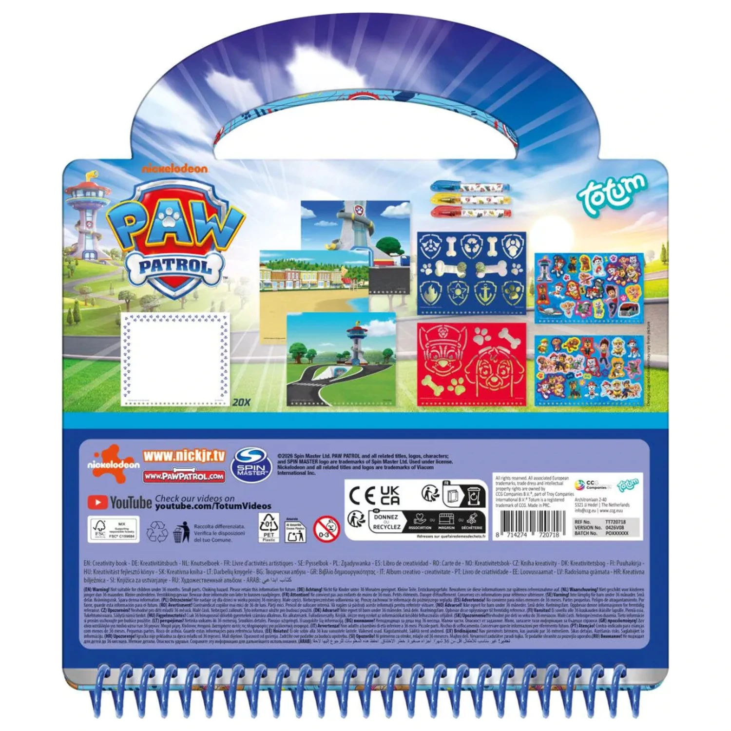 Paw Patrol set de activitati Team poza produsului