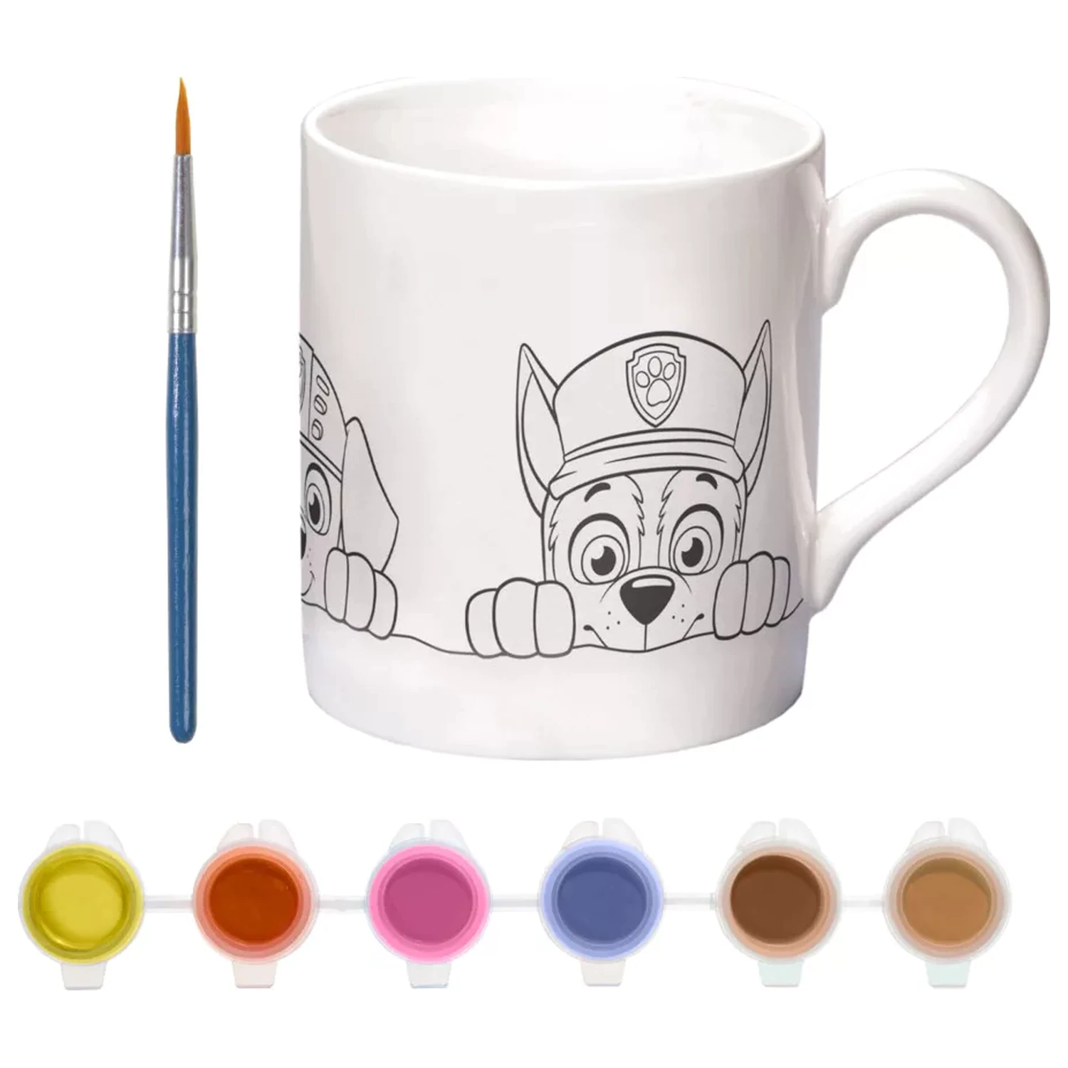 Paw Patrol Team Cana de portelan pictabila 235 ml poza produsului