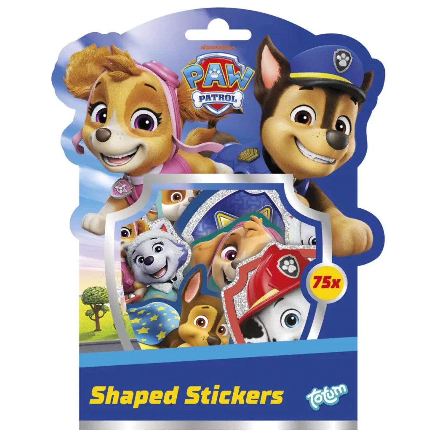 Paw Patrol Team Shape Set autocolante, 75 bucati poza produsului
