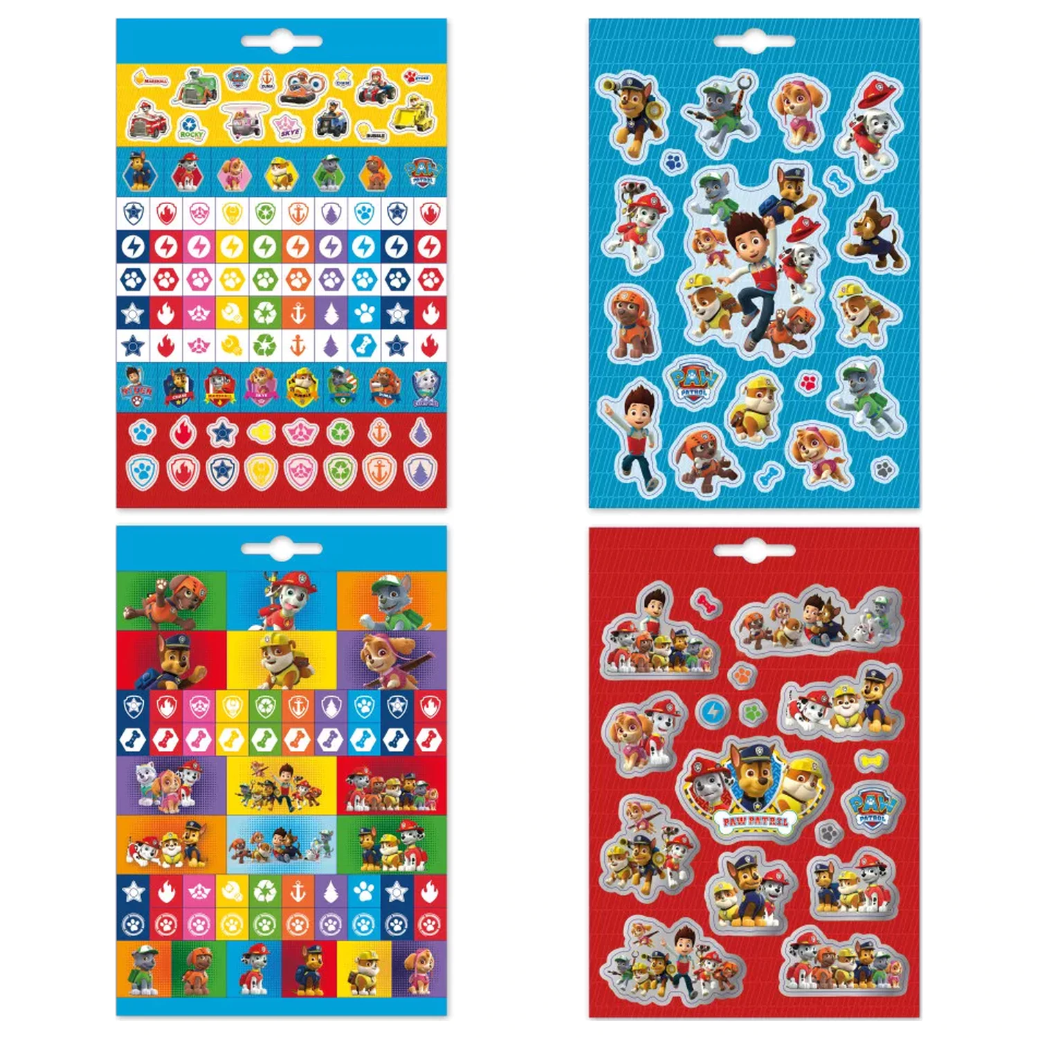 Paw Patrol Team set stickere 4 coli poza produsului