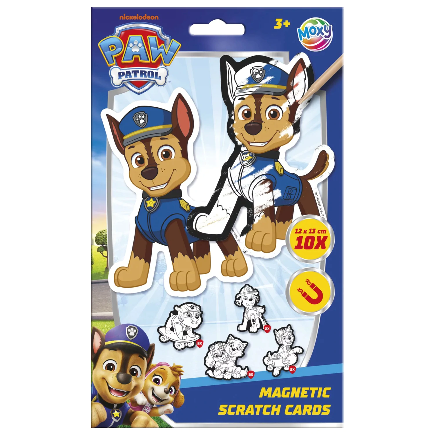 Paw Patrol Team Scratch Art Kit cu Magnet poza produsului