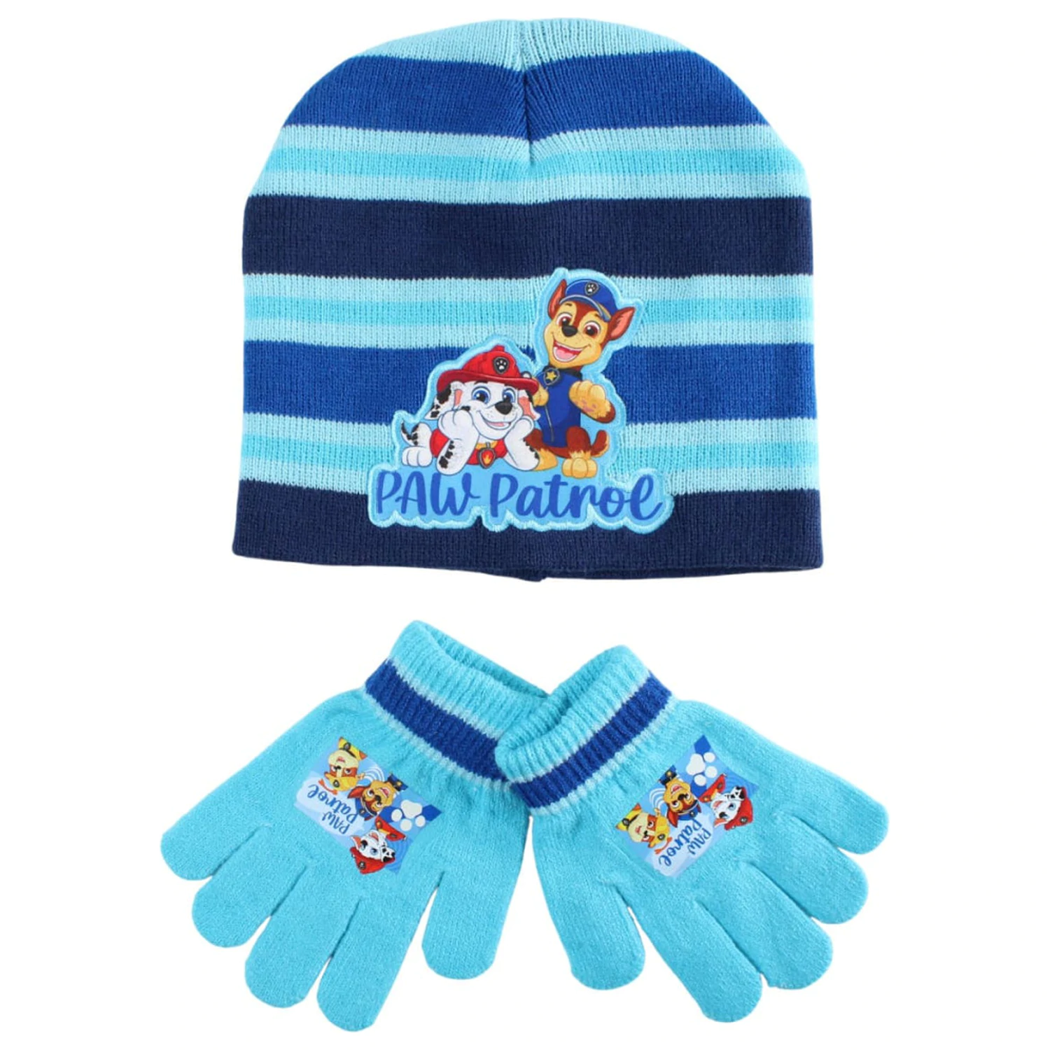Paw Patrol Team Winter Caciula pentru copii + set manusi poza produsului