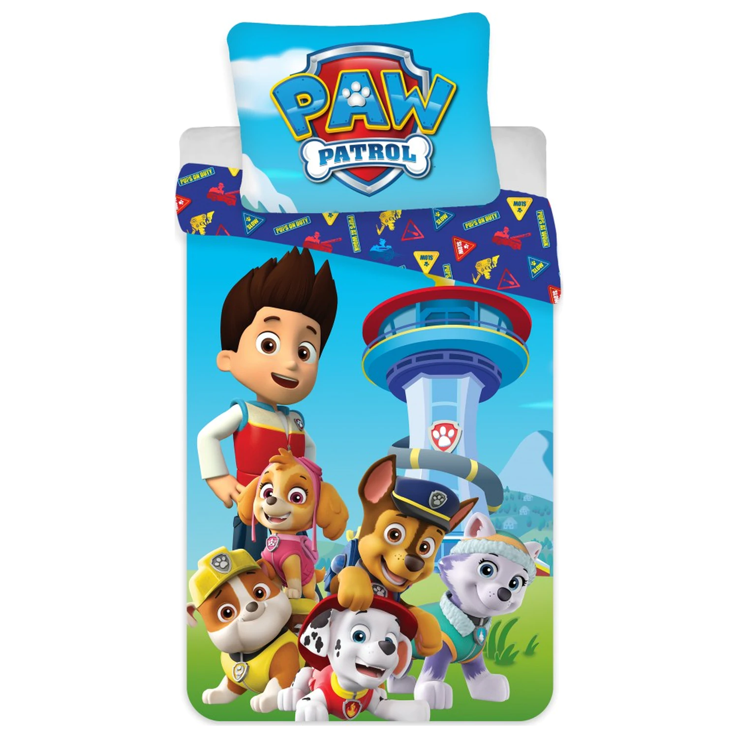 Paw Patrol Tower Adventure copii, prescolari husa de pilota poza produsului