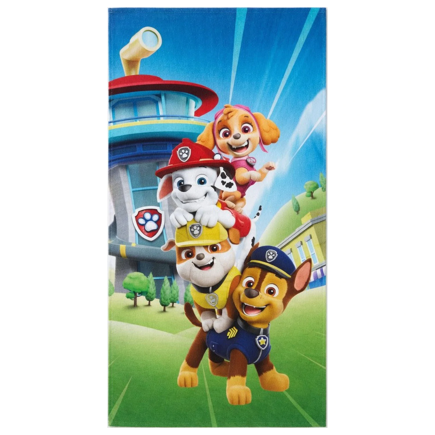 PAW Patrol Tower Rescue prosop 70x140cm poza produsului