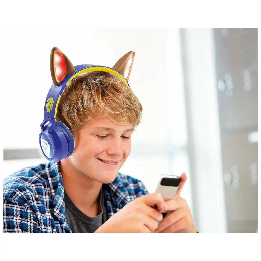 Căști wireless Bluetooth luminoase Paw Patrol poza produsului
