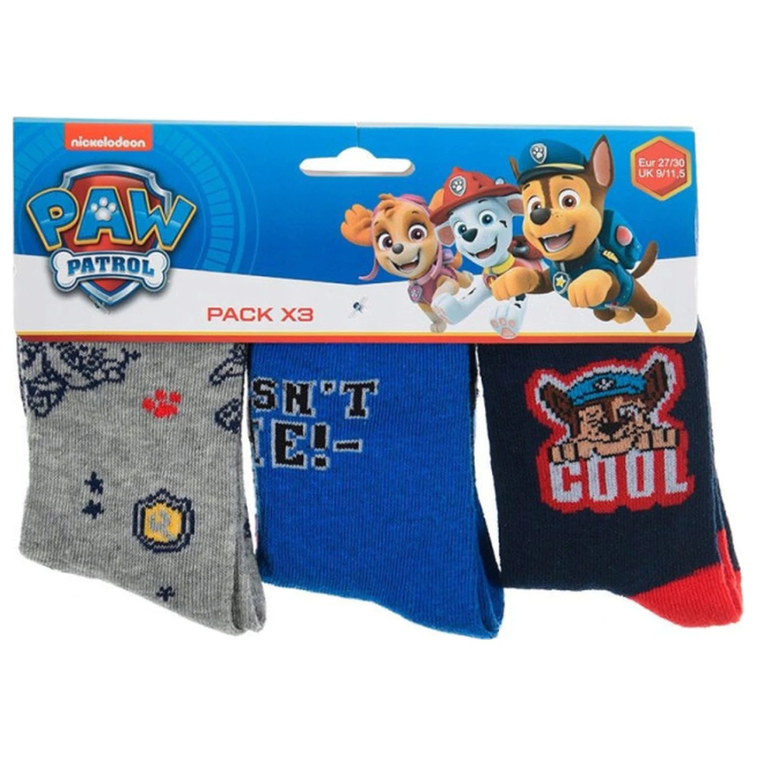 Paw Patrol Wasn't Me șosete pentru copii 27/30 poza produsului