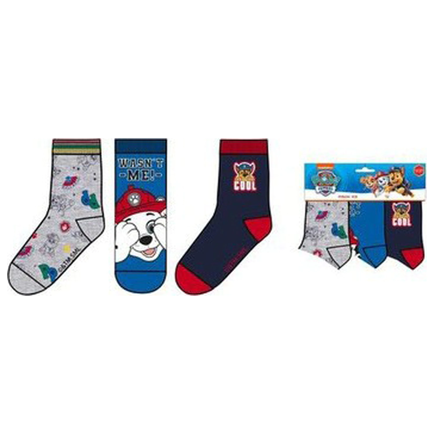 Paw Patrol Wasn't Me șosete pentru copii 27/30 poza produsului