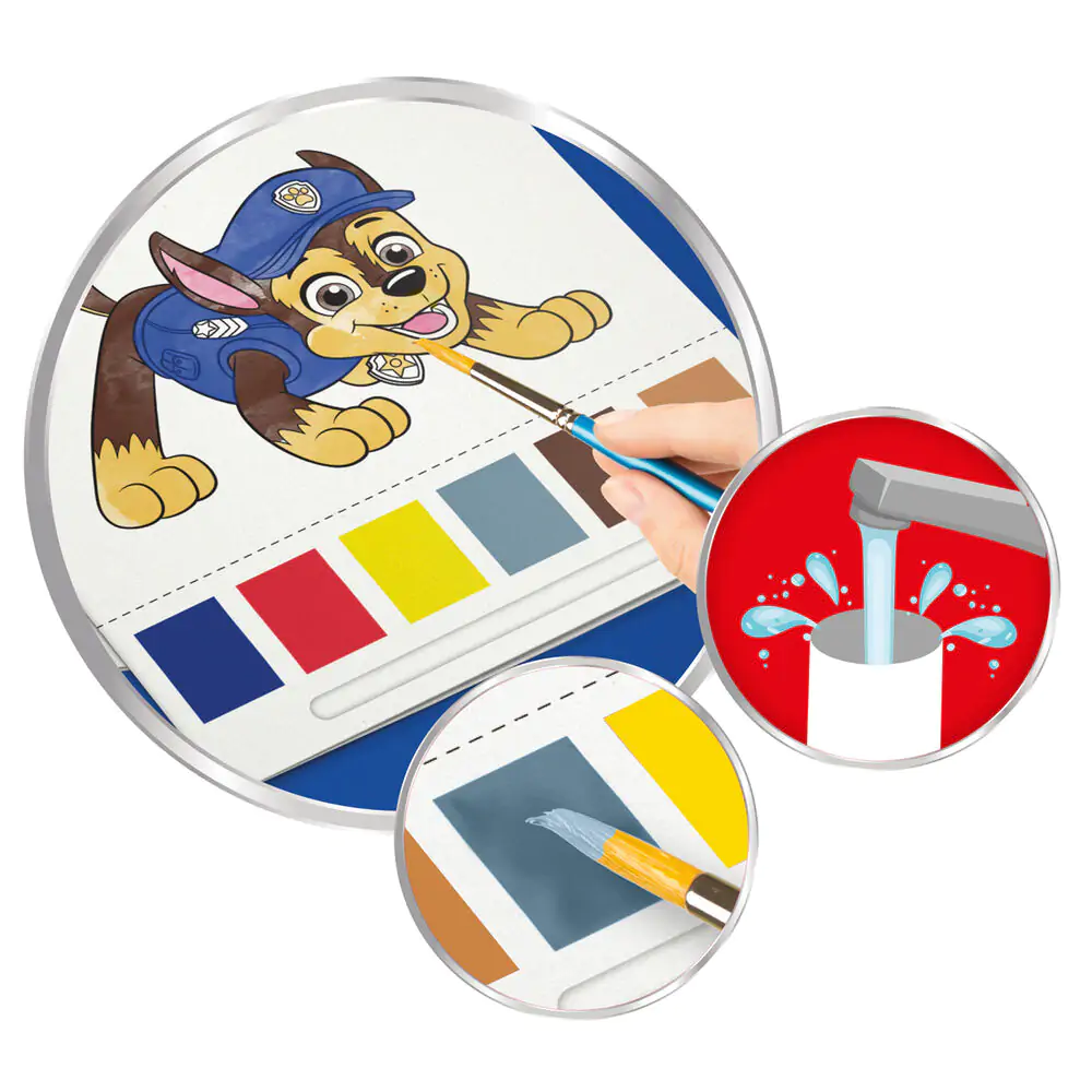 Paw Patrol blocnotes de schițe acuarelă poza produsului