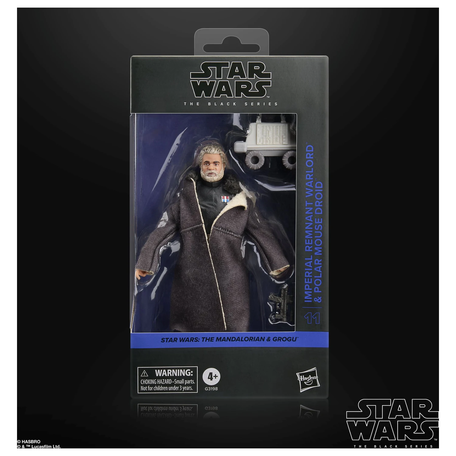 Mandalorian & Grogu Imperial Warlord figurina Black Series 15cm poza produsului