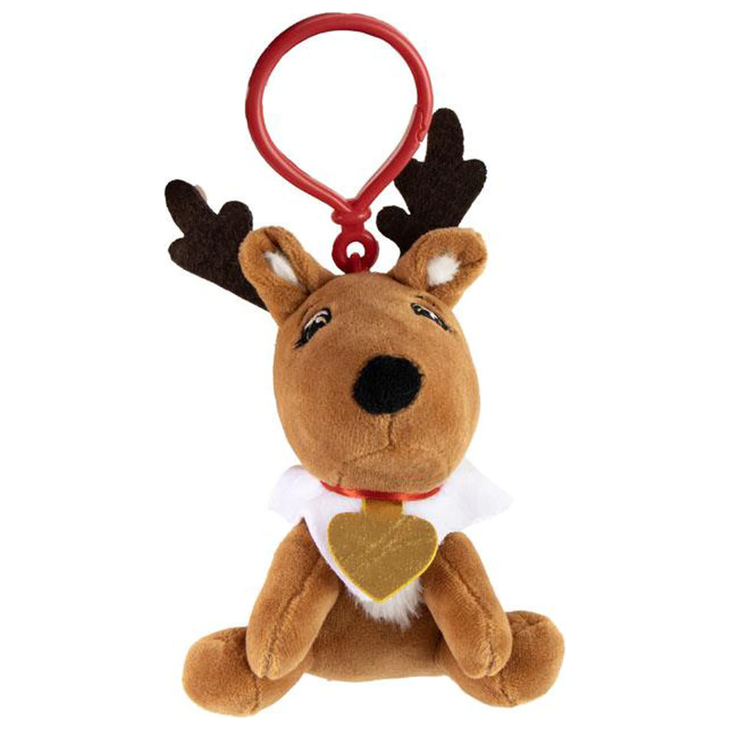 Manó The Elf Pets figurina de plus 3D cu agatator, breloc pentru geanta 13 cm poza produsului