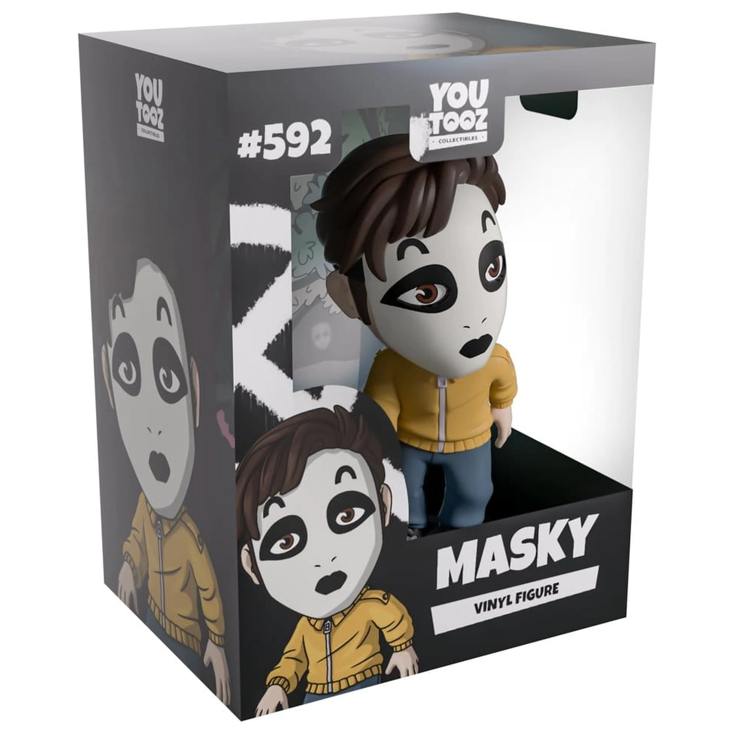 Marble Hornets Figurina de vinil Masca Masky 12 cm poza produsului