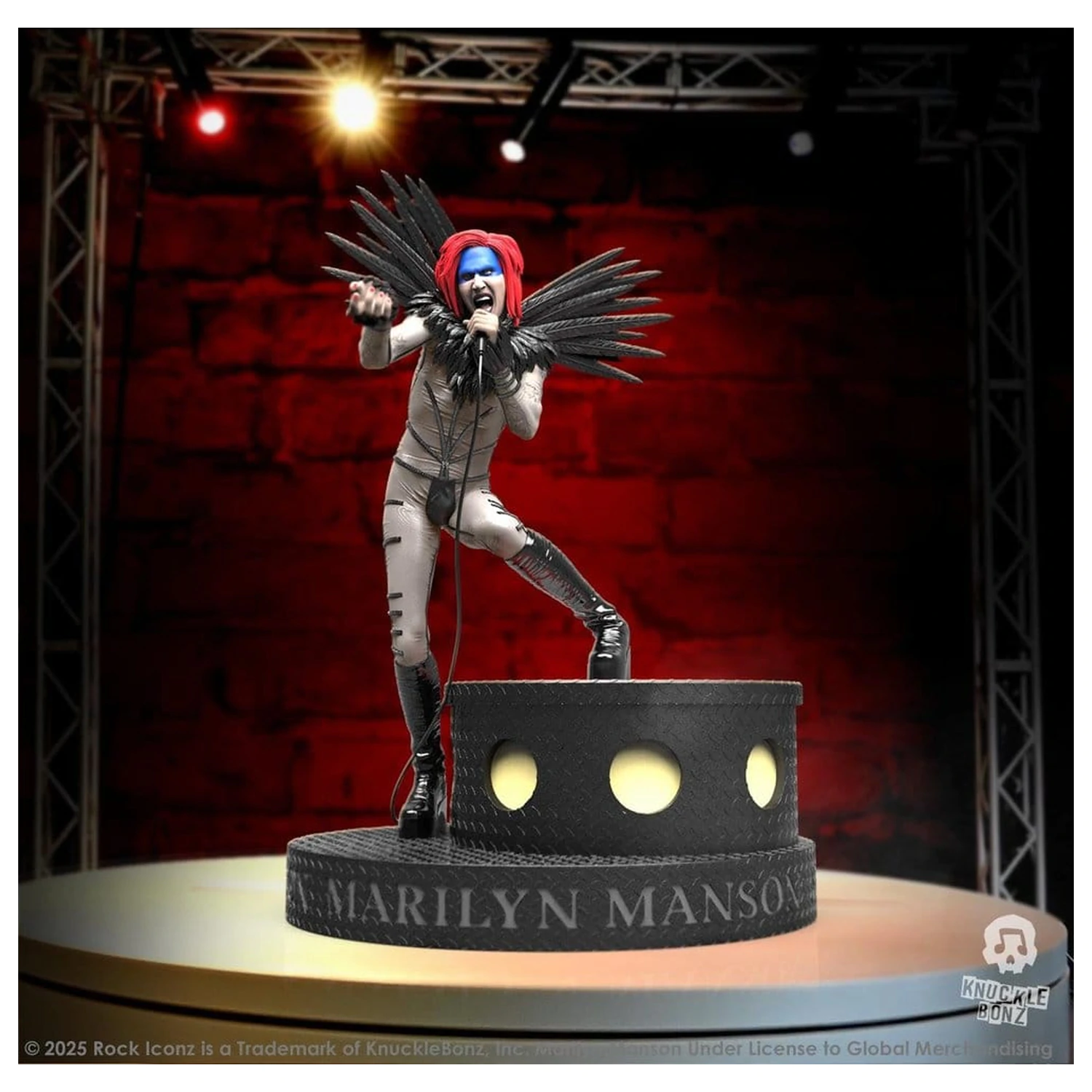 Statueta Marilyn Manson Rock Iconz Statuette Marilyn Manson II 24 cm poza produsului